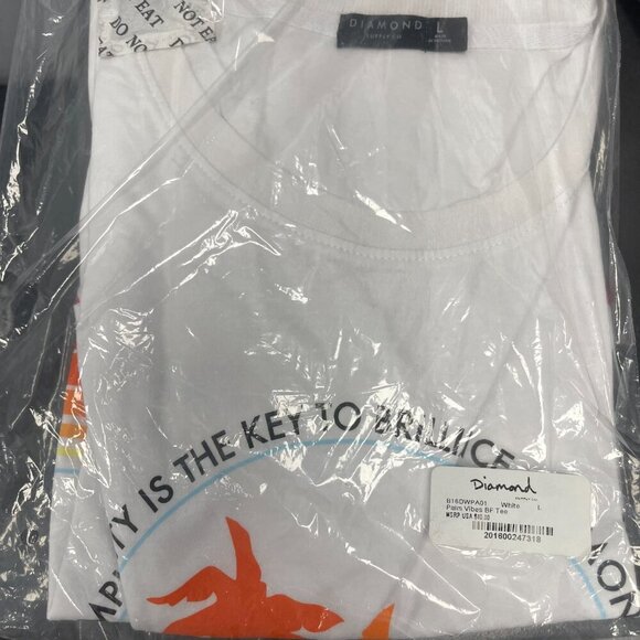 Diamond Supply Company Womens Palm Vibes T-Shirt - Size Small or Large- NWT - Picture 6 of 6